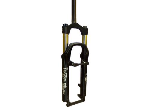 Вилка MTB 26 RST DIRT RA під диск/під v-brake діам - 28,6 мм ход-100 шток - 260мм гидравлическая регулировка отскока, чорн.