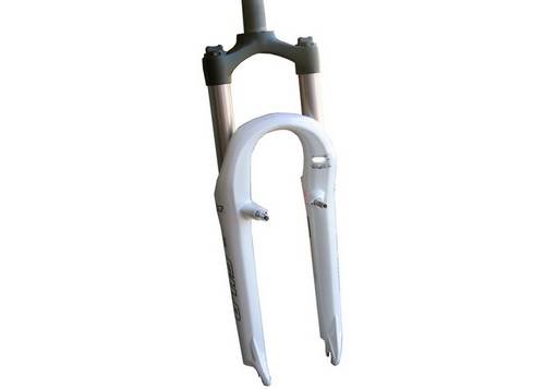 Вилка MTB 26 RST GILA T аморт. під диск/під v-brake ход-100 діам - 28.6 мм шток - 260мм пружинно-еластомірна Білий