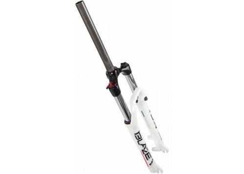 Вилка MTB 29 RST Blaze ML під диск/під v-brake діам - 1-1/8 ход-80 пружинно-еластомірна з механічним локаутом Білий