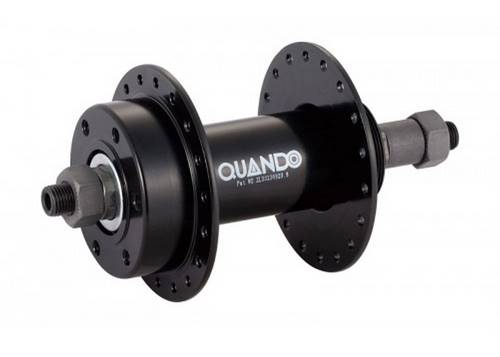 Втулка задняя Quando, KT-M65R под диск QR 145mm 7 ск. под эксцентрик стальн. черный, 9x135 QR, насыпной, 135 мм, эксцентрик, 36H