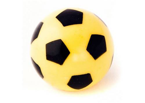Ковпачок для камери TW V-27 у вигляді футбольніго мяча з пластика, желт. цвета (в комплекті 4 шт) Автомобильніго стандарта