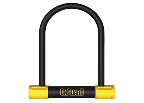 Замок U-образний ONGUARD BULLDOG ATB розмір скоби 127 x 230мм, товщина 13мм, з кріпленням, 4 ключа + 1 з підсвіткою
