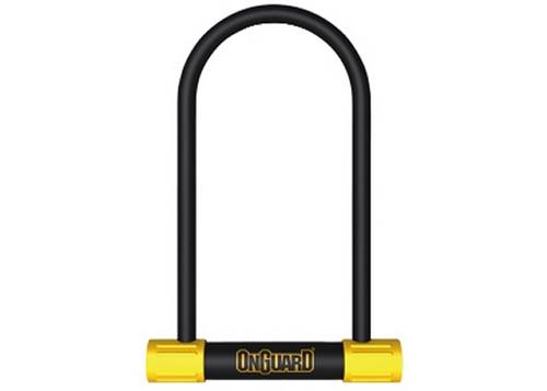 Замок U-образный ONGUARD BULLDOG LS размер скобы 115 x 292мм, толщина 13мм, с креплением, 4 ключа + 1 с подсветкой