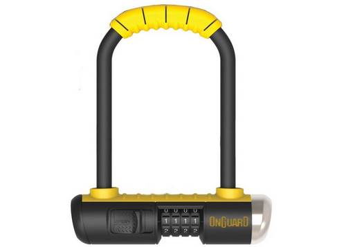 Замок U-образний ONGUARD MINI розмір скоби 90 x 140мм, товщина 13мм, з кріпленням, Кодовий на 4 цифри