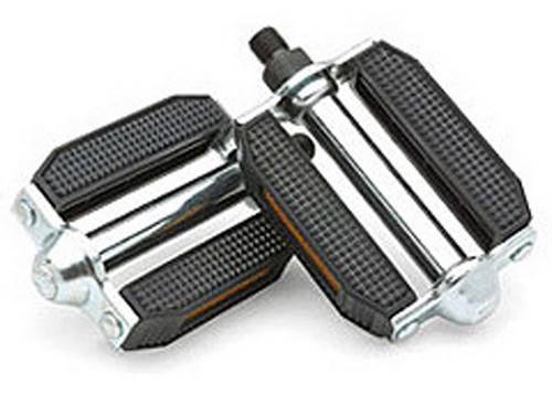 Педали Electra DeLuxe Block 1/2 chrome/black