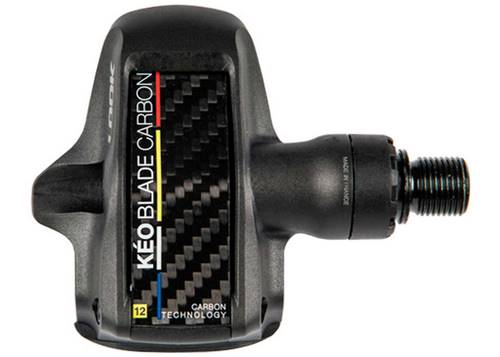 Педали Look KEO BLADE CARBON CR 12, карбон, Ось chromoly 9/16, черная