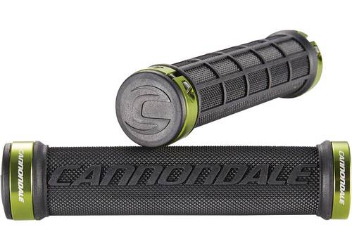 Гріпси Cannondale DC Dual Lock-On чорні з зеленим