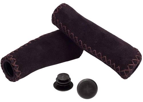 Гріпси Green Cycle GC-G310 135mm замшевые темно-коричневые