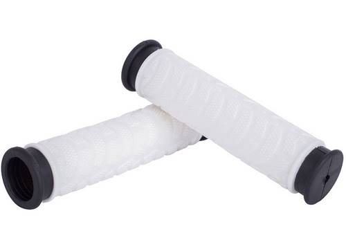 Грипсы Green Cycle GGR-009 125mm бело-черные