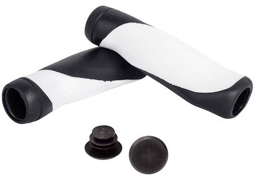 Гріпси Green Cycle GGR-506 130mm ергономічні чорно-білі