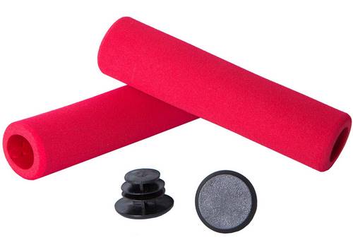 Грипсы Green Cycle GGR-703 130mm пена EVA, красные