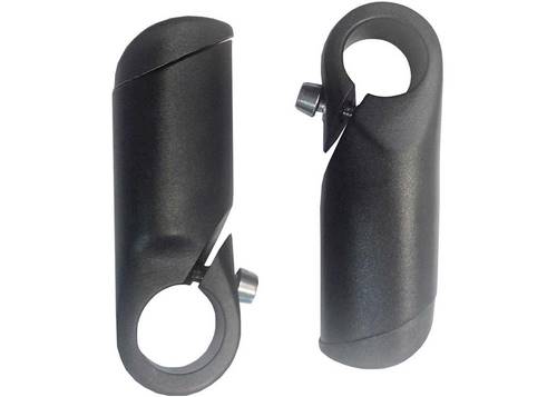 Рога Kalloy BE-301 діам. - 22.2мм дл. 80мм алюмін матово-чорний