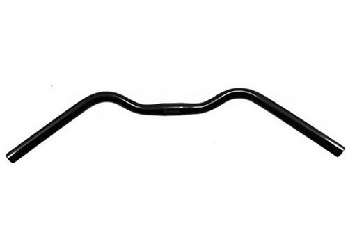 Кермо Kalloy AL-030 комфортный 610x25.4мм изгиб 34 град. чорний