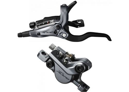 Моноблок пер. SHIMANO ST-M4050(L),BR-M4050(F), органические колодки, гидролиния SM-BH59 850мм black