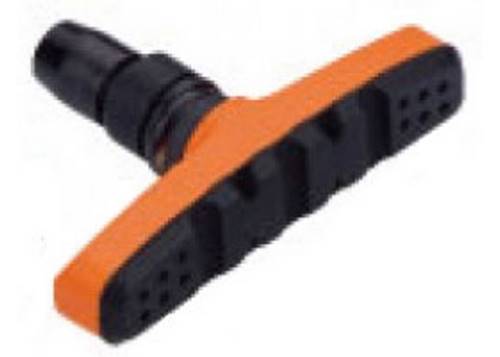 Колодки тормозные резьбовые ALHONGA HJ EN02-OR оранжево-черные