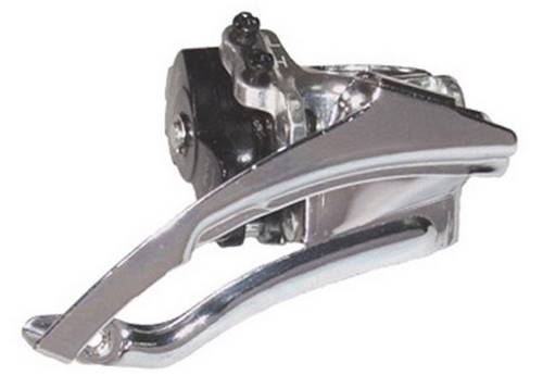 Перемикач пер. SUN RACE M56 42/34/24T під трубу 34,9мм Al Dual-Pull