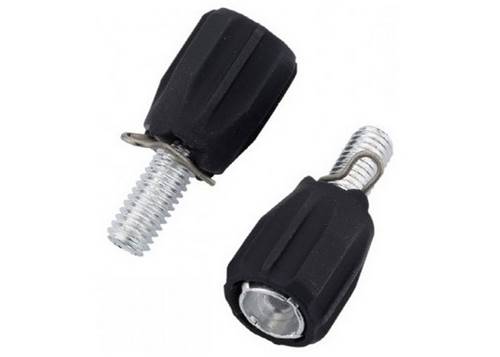 Гайка JAGWIRE Index BSA028 регул. (M5) - Black (2шт)