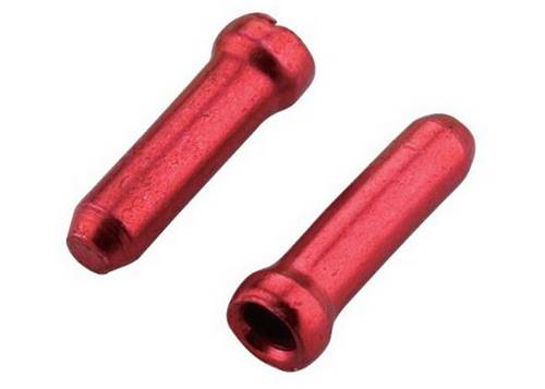 Концовка троса JAGWIRE BOT117-C06 – диам. 1.8 и тоньше Red (500шт)