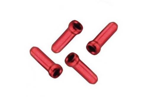 Концовка троса Bengal TIP01RD алюм., цвет. анодировка, совместимая с тросиками 1.8mm и менее (1.8x11) красная (500шт)