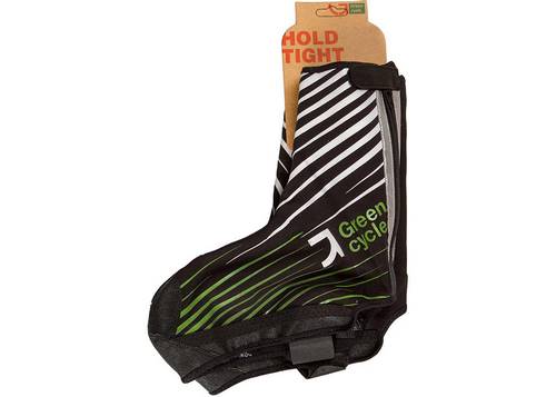 Бахіли д/велообуви Green Cycle NC-2461-2014 чорно-зелені S