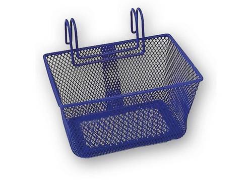 Корзина Green Cycle GCB-84 стальна для дитячих велосипедів 16-20'', чорна