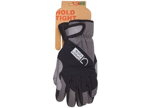 Рукавички Green Cycle NC-2582-2015 Winter з закритими пальцями S чорно-серые