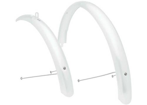Крило пер+зад 26 Electra Townie Alloy білі
