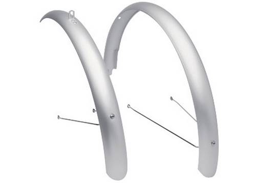Крило пер+зад 26 Electra Townie Original матово-срібл.
