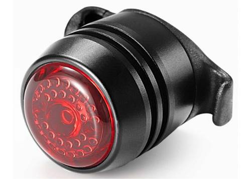 Мигалка Green Cycle GLT-024 10LM корпус алюміній, заряжається від USB (100 mAh), режим роботи: повільний, швидкий, економічний строб