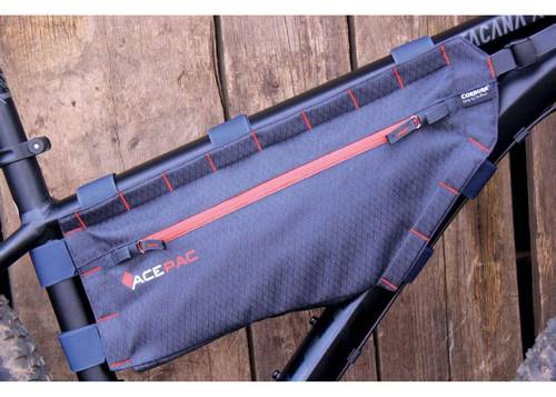 Сумка на раму Acepac ZIP FRAME BAG L, сіра