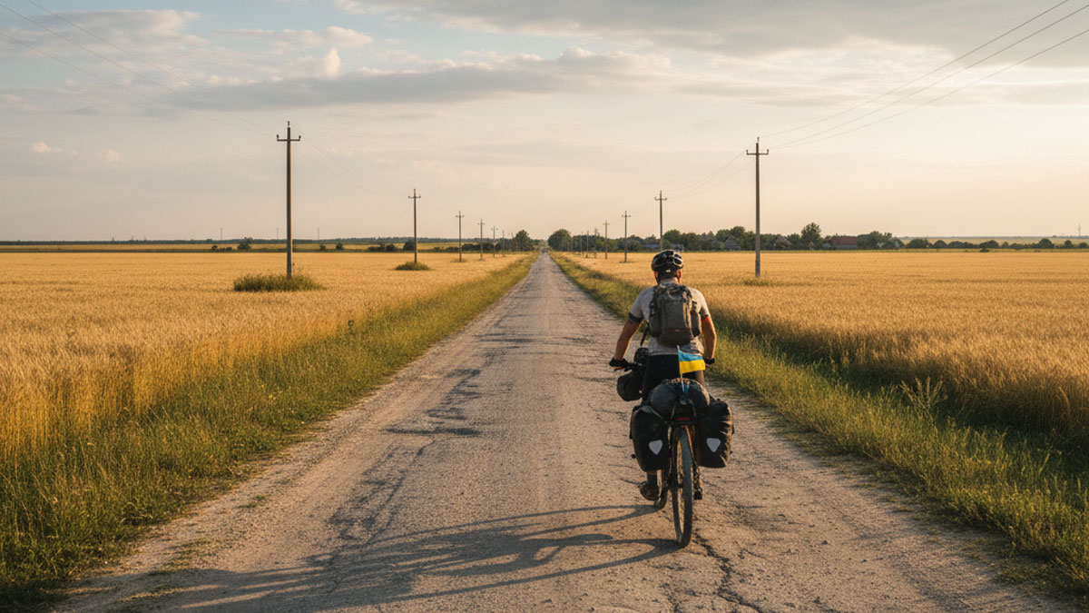 Современный гравел байк 2025 года в приключении