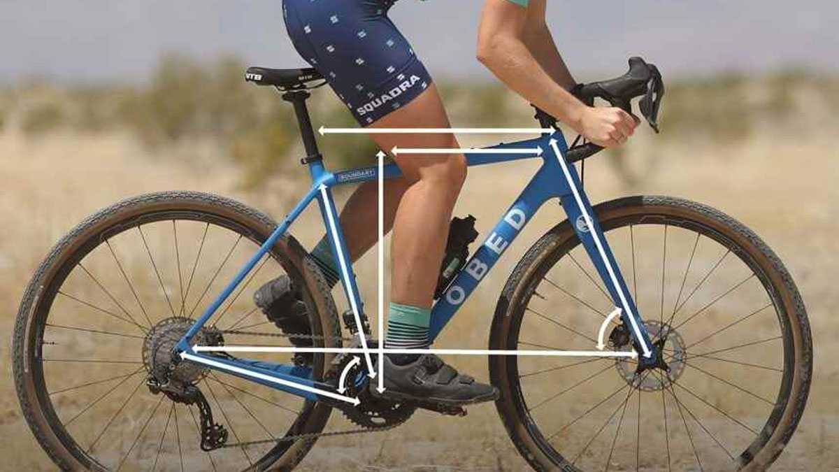 Жіноча геометрія велосипеда