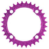 Звезда RACE FACE CHAINRING,NARROW WIDE,104X32,BLK,10-12S — Фіолетовий