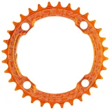 Звезда RACE FACE CHAINRING,NARROW WIDE,104X38,BLK,10-12S — Помаранчевий