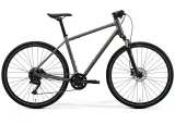 Велосипед 28" Merida Crossway 100 (2026) рама - XL Silk Warm Slate Grey(Black) — Grey Black
