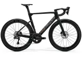 Велосипед 28" Merida Reacto 9000 (2026) рама - XXS Silk Black(Glossy Dark Silver) — Dark Silver