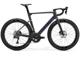 Велосипед 28" Merida Reacto 9000 (2026) рама - 3S Silk Black(Glossy Dark Silver) — Grey Purple