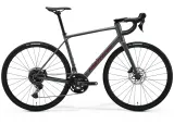 Велосипед 28" Merida Scultura Endurance 300 (2026) рама - M Silk Cool Grey(Red) — Grey Red