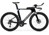 Велосипед 28" Merida Time Warp TRI Limited (2026) рама - XS Burgundy Red(Black) — Metallic Black(Flash Bcp)