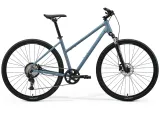 Велосипед 28" Merida Crossway 20 (2026) рама - W-M Silk Warm Slate Grey(Black) — Blue