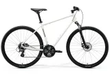 Велосипед 28" Merida Crossway 10 (2026) рама - XXS Glossy Cool Grey(Purple) — White Grey