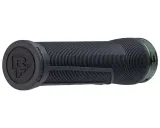 Гріпси RACE FACE CHESTER, 34 мм, Хомут (BLACK) Чорний, Грип (TURQOISE) Бірюзовий (Гумові) — Зелений