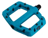 Педали RACE FACE CHESTER SMALL, BLUE (Синий), Композитные — Бірюзовий
