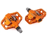 Педалі TIME Speciale 8 Enduro алюмінієві з ATAC Cleats (Black Чорний) контактні — Orange