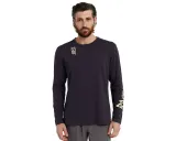 Велофутболка Commit LS Tech Top RACE FACE, (Charcoal) вугільна, Large — Чорний