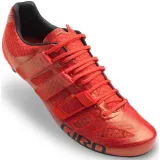 Велосипедні туфлі шосе Giro Prolight Techlace чорний 42.5 — яскраво-червоний