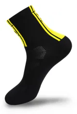 Шкарпетки FLR Elite Socks High 5.5" чорний/жовтий р. 39-42 — чорний/жовтий