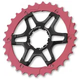 Звезда задняя шоссе Fouriers Shimano 11шв алюминий 32Т красный — червоний