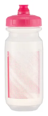 Фляга Liv Doublespring 600мл прозорий/зелений — прозорий/рожевий
