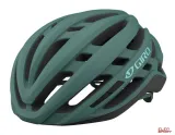 Шолом велосипедний жіночий Giro Agilis W матовий Midnight/Cool Breez m/55-59см — матовий сірий/зелений